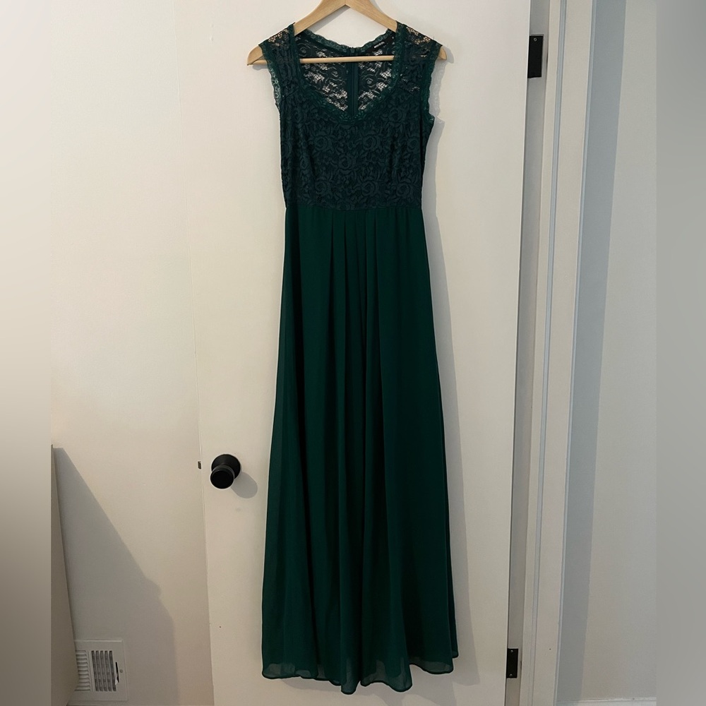 Miusol Dress - dark green